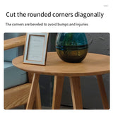 Round coffee table